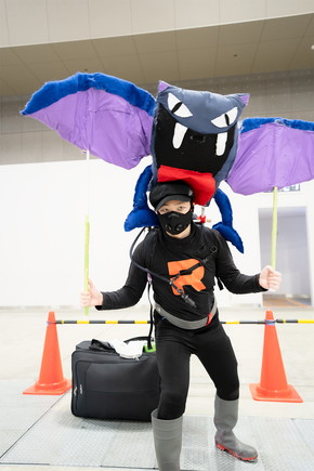 アリクイ太郎の「ポケットモンスター」ロケット団のしたっぱWithゴルバット