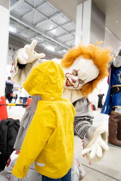 もつの「IT」ペニーワイズ