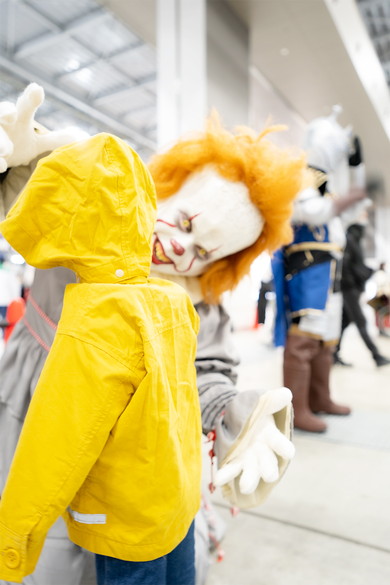 もつの「IT」ペニーワイズ