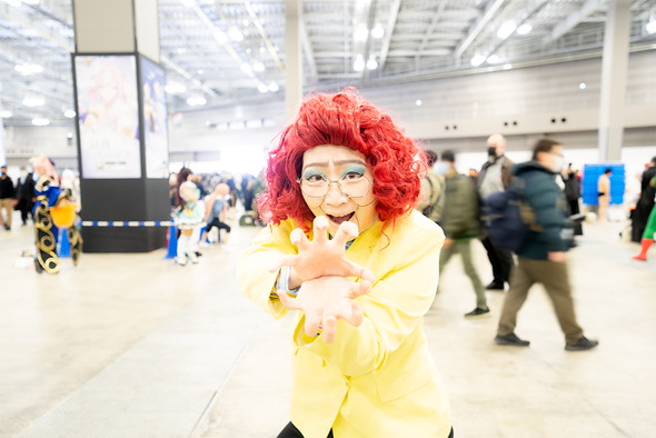 紫音のアイデンティティ田島さんがする野沢雅子さんコスプレのコスプレ
