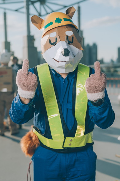 てんげるまんのチケットペイの犬