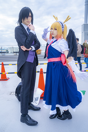 ぺのの「小林さんちのメイドラゴン」トールとファフニール