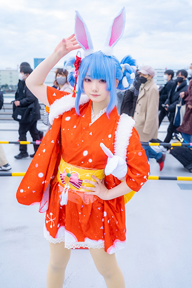 えびせんべいの「ホロライブ」兎田ぺこら