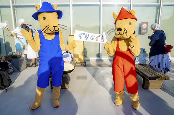 土曜日のぬことあめりのぐりとぐら