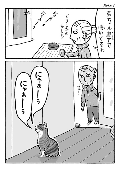 ないてる猫