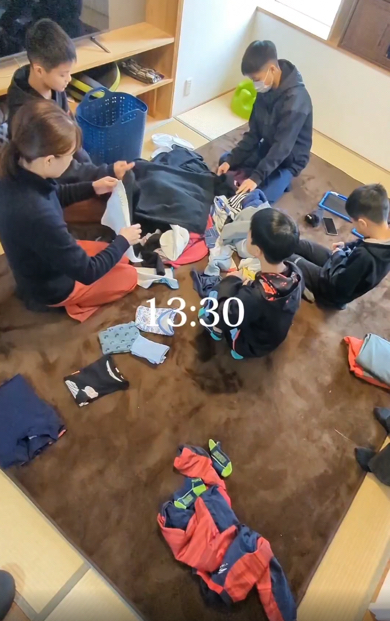 9人の子どもを育てているママの1日