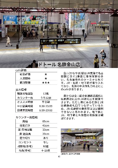 同人誌『人流観測cafe』