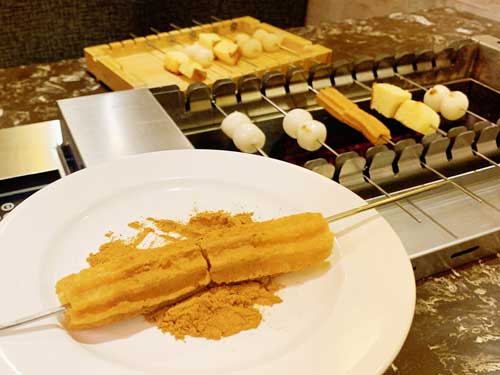 スパイス BBQ Nicole 新宿 ニコル お団子食べ放題 回転串焼き カフェタイム