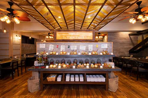 スパイス BBQ Nicole 新宿 ニコル お団子食べ放題 回転串焼き カフェタイム