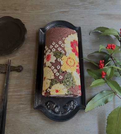 着物ロールケーキ