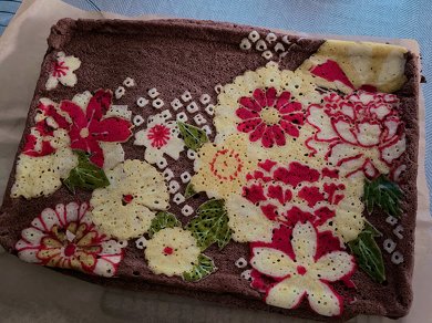 着物ロールケーキ