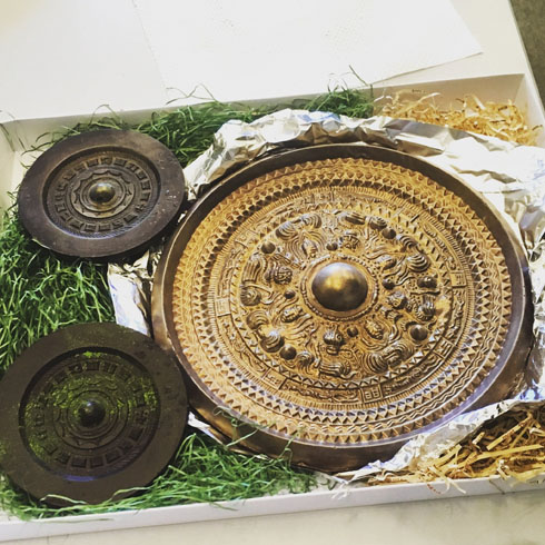 三角縁神獣鏡チョコ