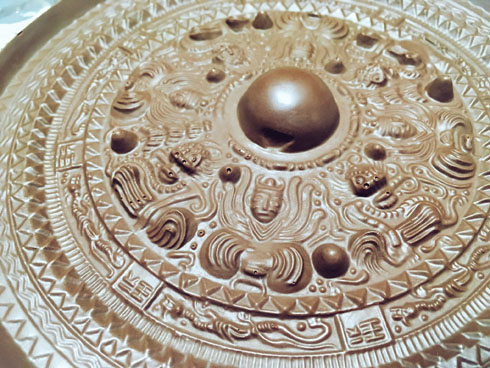 三角縁神獣鏡チョコ