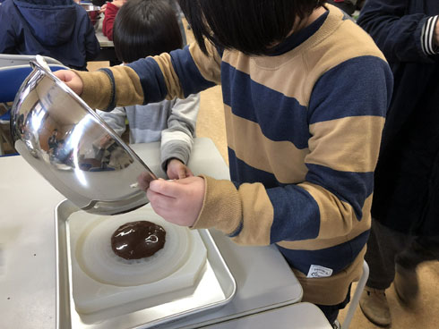 三角縁神獣鏡チョコ