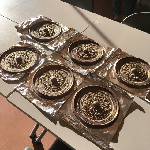 三角縁神獣鏡チョコ