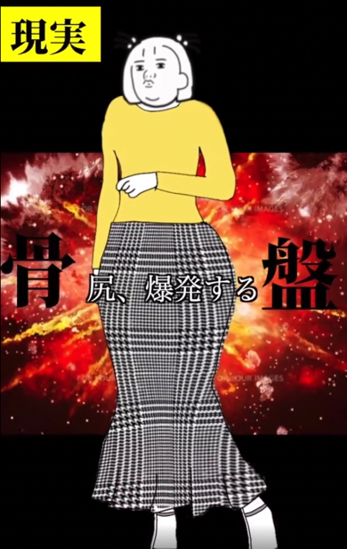 はやりファッションの理想と現実