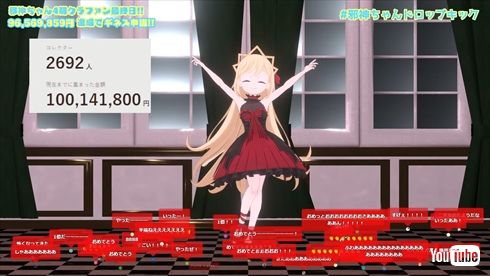 1億円を超える支援額が集まった「邪神ちゃんドロップキック」クラウドファウンディング