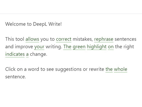 DeepLWrite・修正例