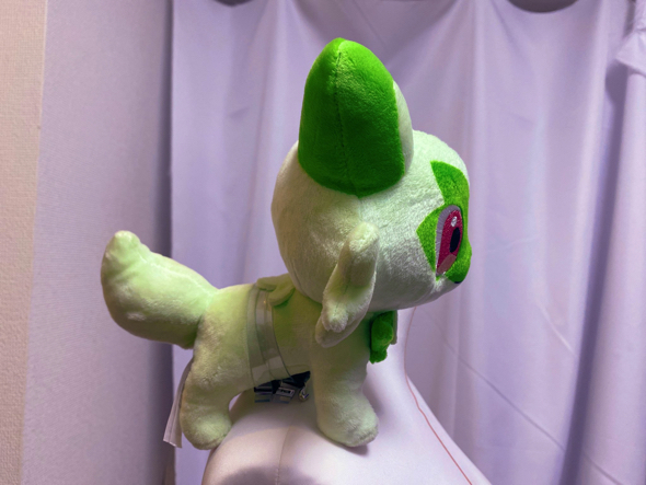 ぬいぐるみを肩に乗せるアイデアが天才