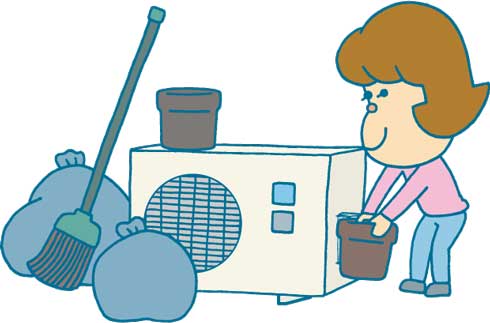 ダイキン工業 大雪 室外機 エアコン トラブル 対策 寒波