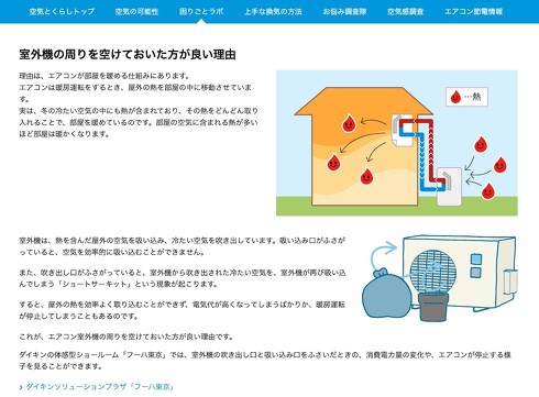 ダイキン工業 大雪 室外機 エアコン トラブル 対策 寒波