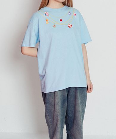 セボンスターTシャツ・ライトブルー