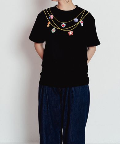 セボンスターTシャツ・ブラック