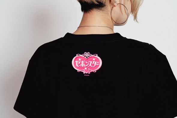 背中のセボンスターロゴがかわいい！ブラック・Sサイズ着用（157センチ）