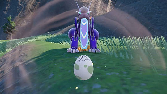 「ポケモンSV」で目撃された“タマゴが孵化する瞬間”がかわいすぎて癒される　慌てふためいているかのような「パモ」の姿にキュン