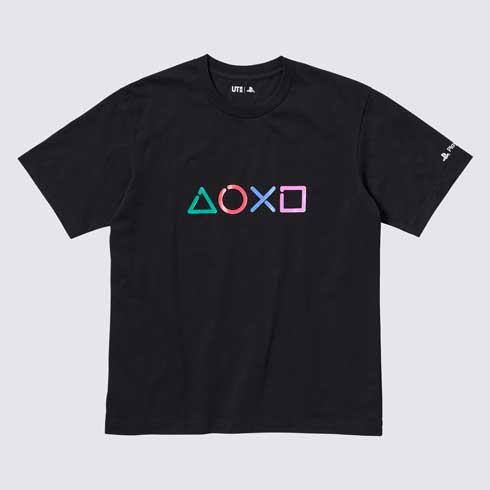 ユニクロ UT Tシャツ プレイステーション ゲーム機 オリジナルラインアート