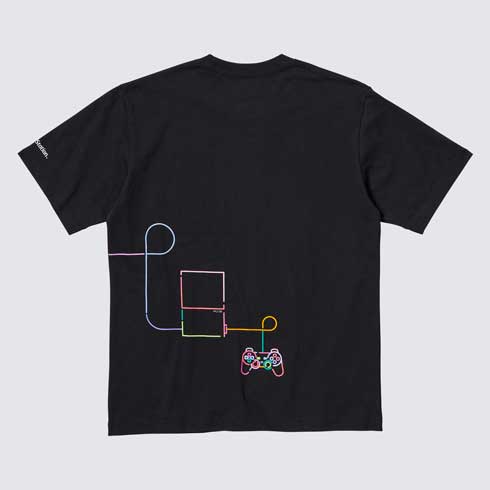 ユニクロ UT Tシャツ プレイステーション ゲーム機 オリジナルラインアート