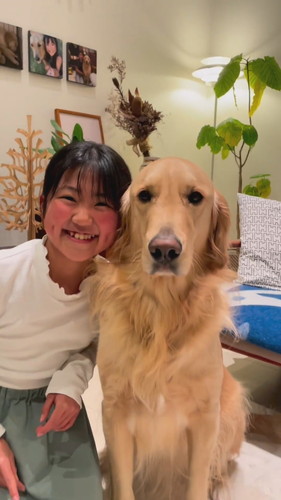 ダンスを見守るジャーマンくん