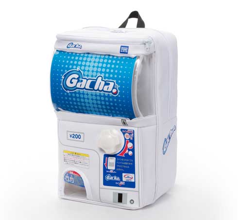 しょいガチャ Showy Gacha タカラトミーアーツ ガチャマシン バックパック