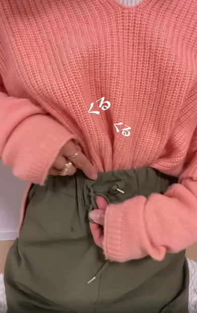 パンツのひもがだらだらしない結び方