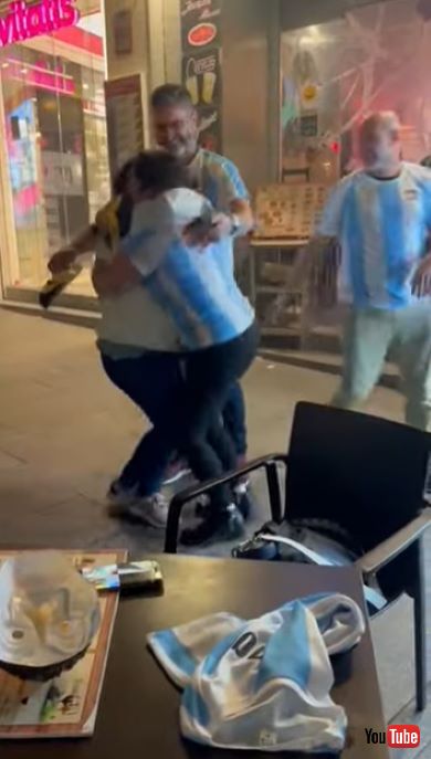 家族の再会サプライズ