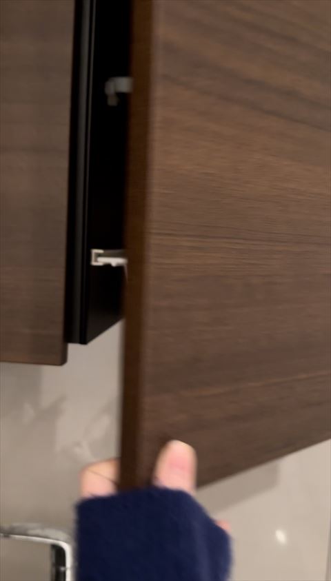 戸棚あける瞬間