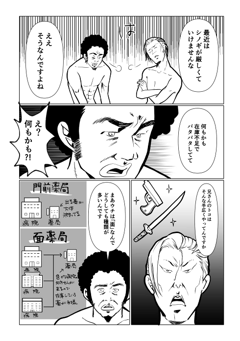 薬剤師 アンジャッシュ すれ違い