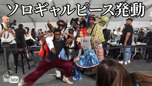 「トミー・ヒルフィガー」のファッションウイークに出席した仲里依紗