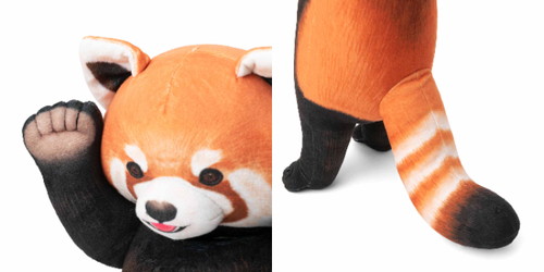 【未開封2セット】レッサーパンダに威嚇されるお昼寝クッション レッサーパンダに威嚇されるお昼寝クッション｜企画デザイン2時