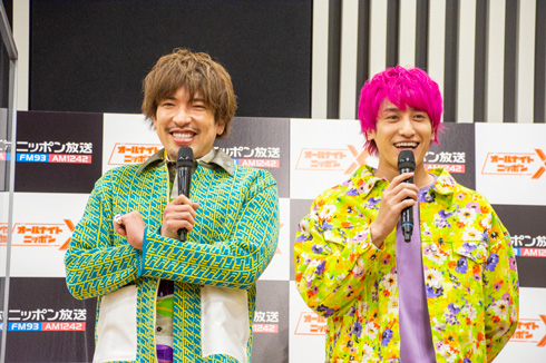 「EXIT」兼近大樹とりんたろー。