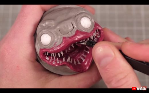 機関車トーマス 粘土 禍々しい 闇堕ち クリーチャー