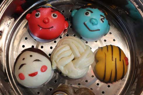 節分 饅頭 マントウ 蒸しパン 鬼 パンツ おかめ お多福