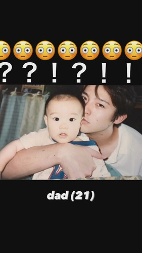 「昔の父がイケメンすぎる」