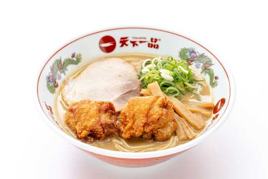天下一品 こってり唐揚げラーメン