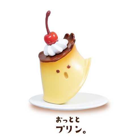 躍動感があるだけのプリン マスコット フィギュア カプセルトイ