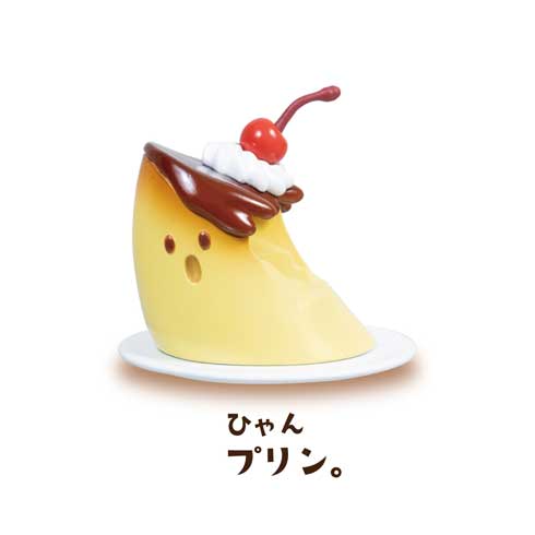躍動感があるだけのプリン マスコット フィギュア カプセルトイ