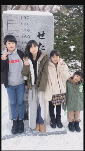 毎年恒例の家族写真