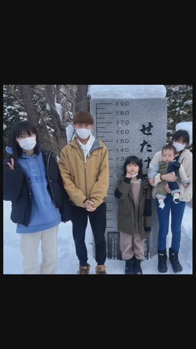 毎年恒例の家族写真