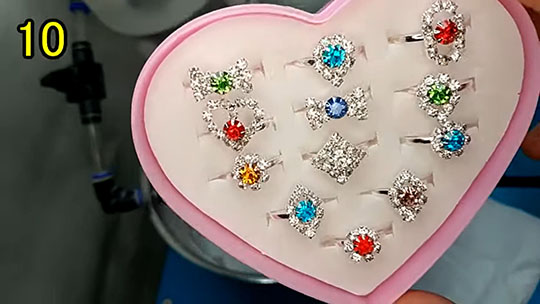 ジュエリークイズ　下郎鳩の宝石研磨チャンネル