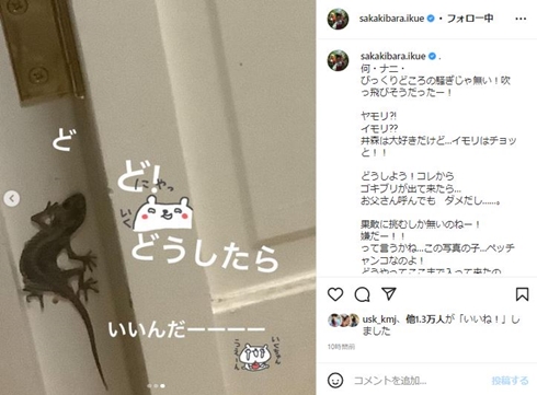 榊原郁恵の投稿